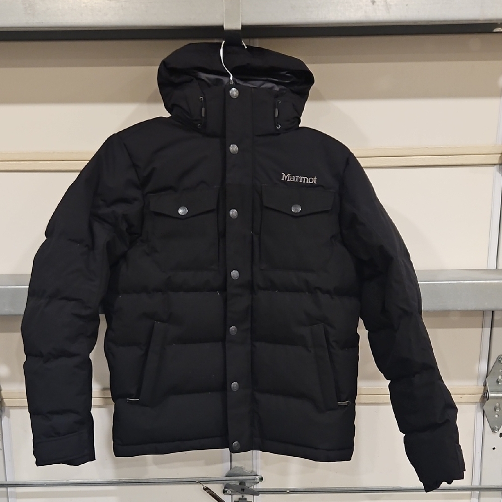 Marmot Men's Dark Puffer Jacket 700 Fill Duvet